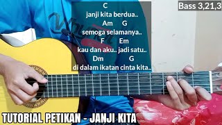 Tutorial Petikan Gitar Janji Kita - Nuca Dan Mahalini | Mudah