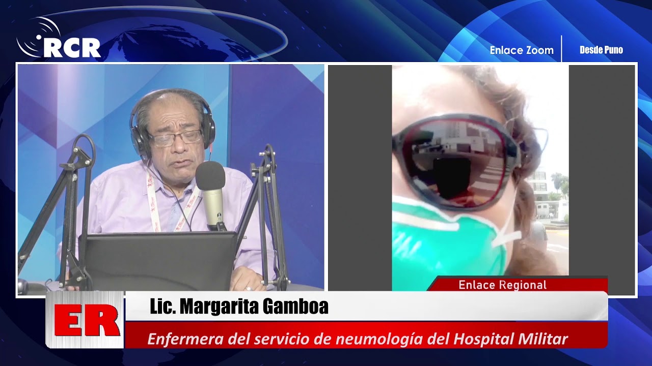 ENTREVISTA A LA LIC. MARGARITA GAMBOA, ENFERMERA DEL SERVICIO DE NEUMOLOGÍA DEL HOSPITAL MILITAR