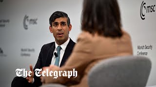 'We are by no means done' on Brexit deal, says Rishi Sunak
