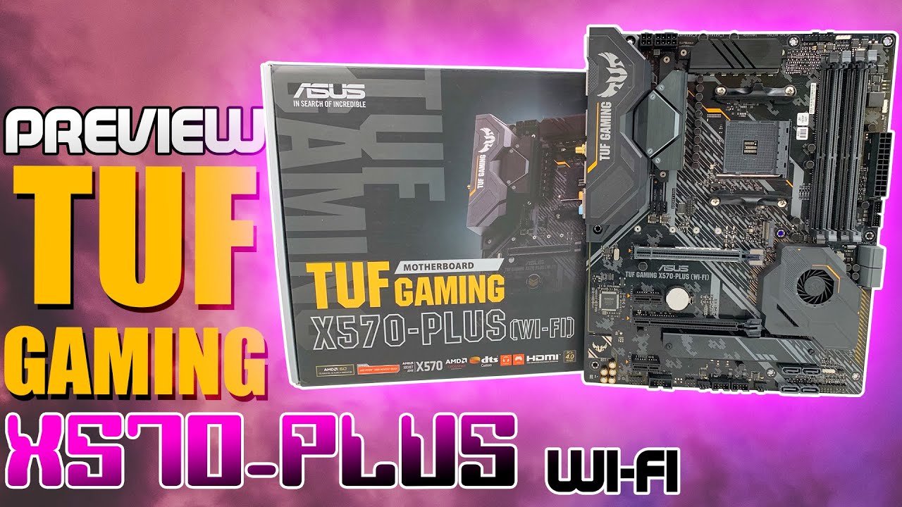 Asus Tuf Gaming X570 Plus Wifi Preview Unboxing Youtube