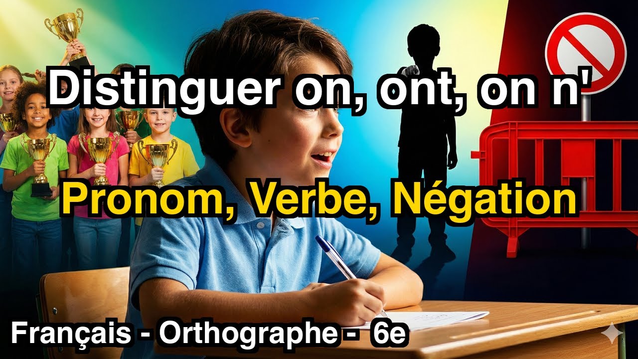 Maîtriser On, On n  ou Ont