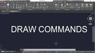 Draw commands in AutoCAD (POINT,LINE)