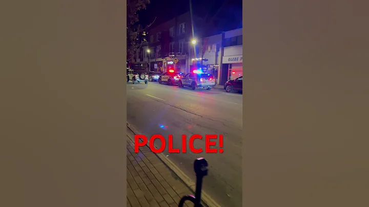 Why Are There So Many Cops on Bank Street?  #ottawa #police #emergency