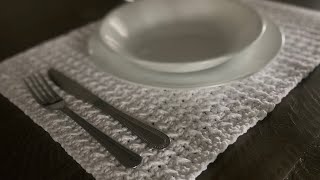 How To Crochet A Placemat Beginner Friendly Pattern Diy Home Decor