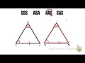 Triangle congruence theorems