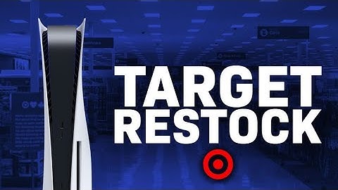 ps5 target restock
