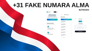 +31 Hollanda Fake Numara Alma 2026 | WhatsApp Fake Numara Alma | BZMODS screenshot 1