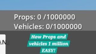 How to Props and vehicles 1 millions [EASY!] | Hypper Sandbox #hyppersandbox