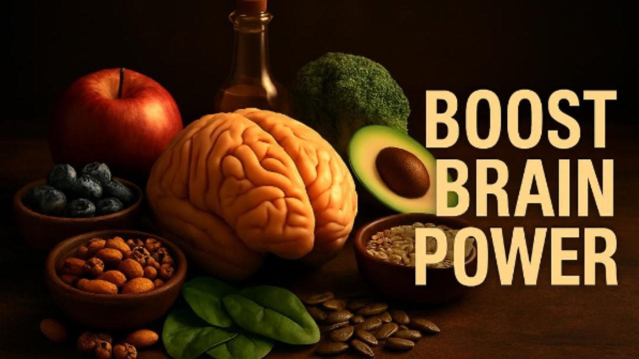 EAT THESE TO BOOST BRAIN POWER FAST- SCIENTIFICALLY PROVEN!!