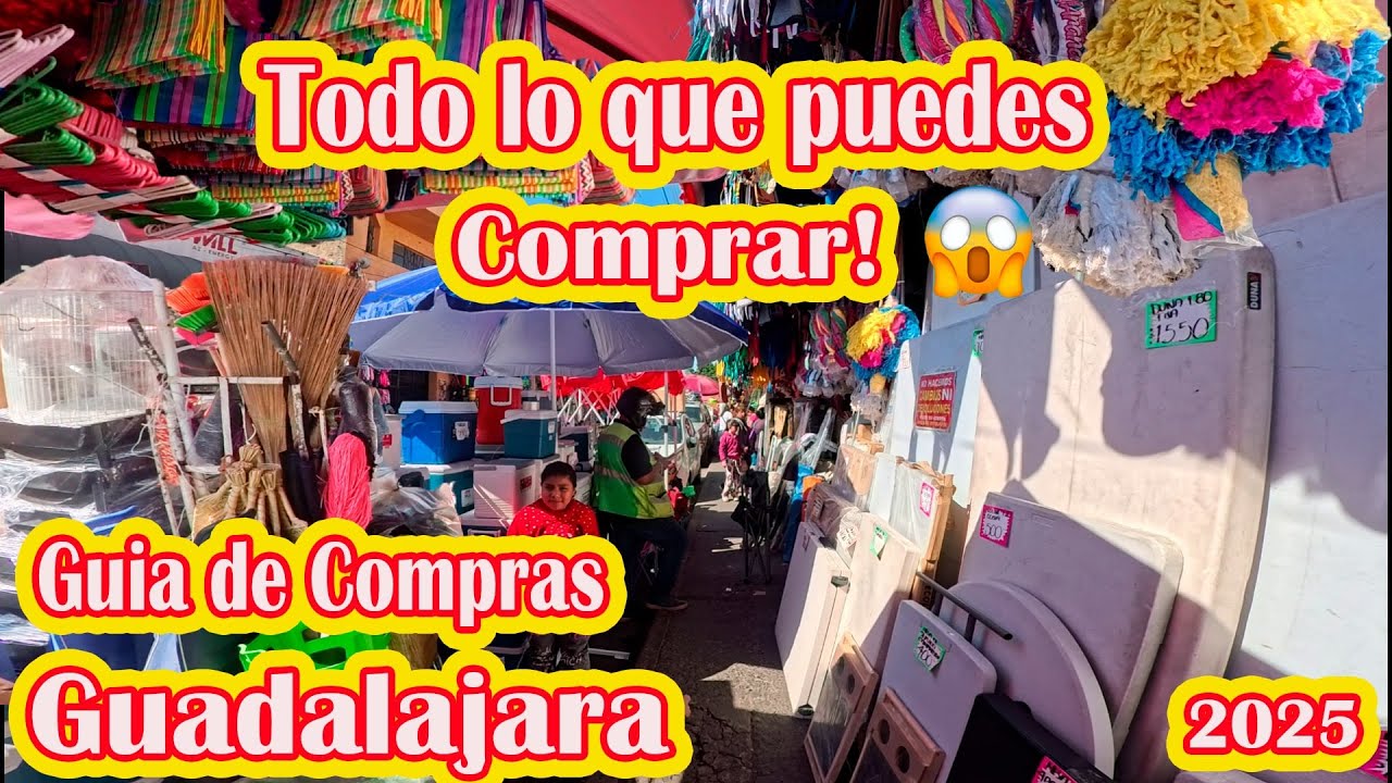 ¡TODO lo que PUEDES COMPRAR🤝👨‍💻 en GUADALAJARA!🛍️ (Gigantes y Gómez Farías) 😱