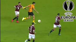 Raúl Jiménez es IMPARABLE en EUROPA LEAGUE