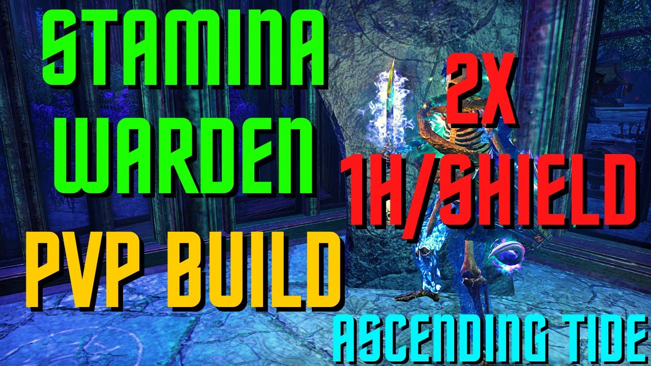 Stamina Warden PVP Build - ESO Ascending Tide