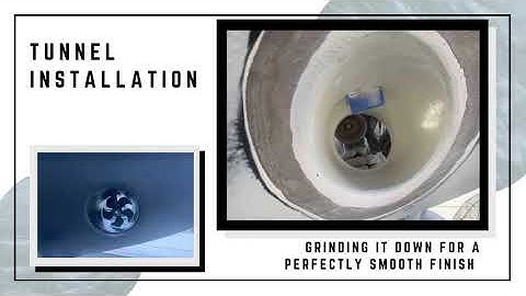 Grady-White Side-Power Bow Thruster Installation