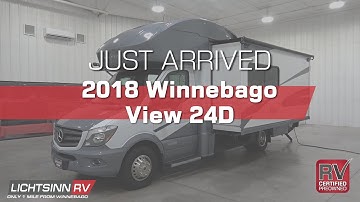Inside & Out: Just Arrived: Used 2018 Winnebago View 24D - Class C Diesel - LichtsinnRV.com