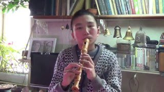 Shamshi Kaldayakov Bishi kain recorder блокфлейта флейта Suenish.Sal.