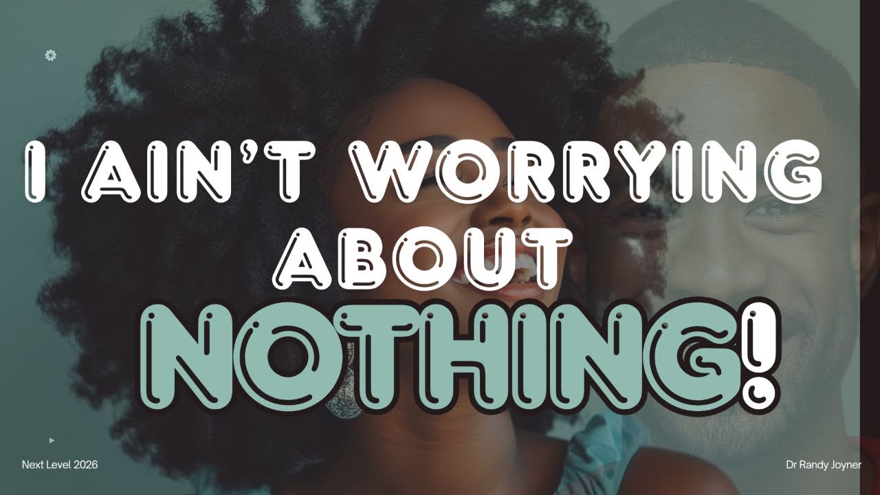 Dr.Randy Joyner/I Ain't Worrying About Nothing! /Redemption Center Church/ 1/4/2026