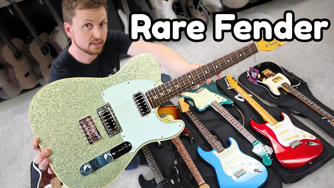 Unboxing Rare Fender Japan Guitars From Tokyo - YouTube