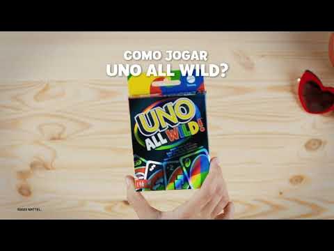 Jogo de Cartas - Uno All Wild - Uno - 112 cartas - 02 a 10