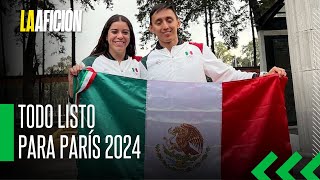 Alejandra Orozco y Emiliano Hernández serán los abanderados de México para París 2024