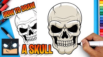 How to Draw a Skull (Step by Step)