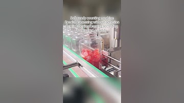 How to choose a gummy counting machine #gummy bear candy #gummy bear candy #candy counting machine