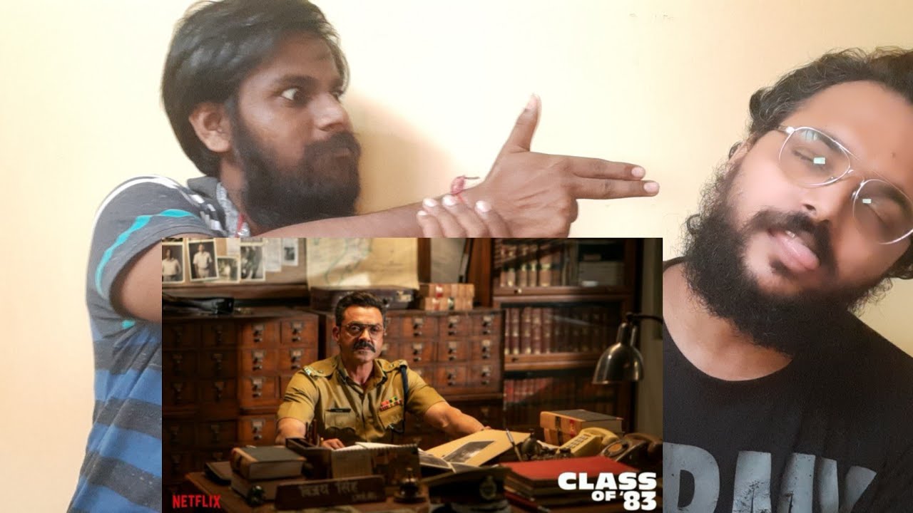 Class Of 83 Trailer Reaction | Bobby Deol | Netflix India | Awesome Reactions