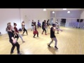 Cours de danse hip hop avec adrien vexus larrazet au centre showtime danse cergy