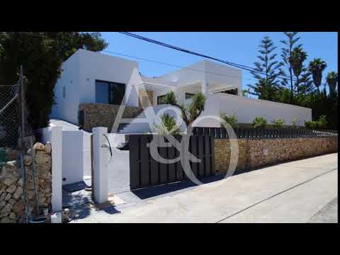 V280 Chalet obra nueva con vistas al mar en Toscal / Jávea