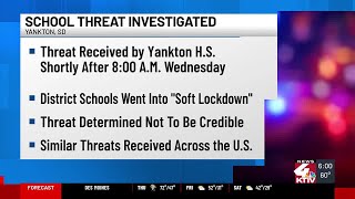 Yankton schools placed on ‘soft lockdown’ Wednesday morning screenshot 1