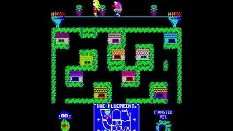 Arcade Game : Blueprint (1982)