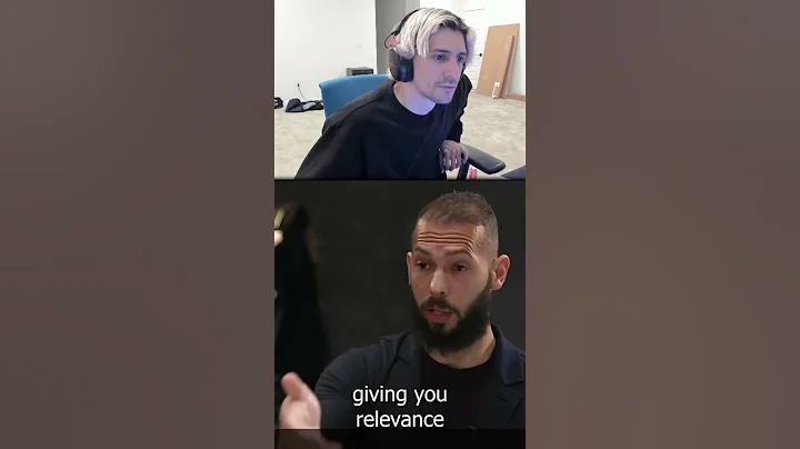 xQc React to Andrew Tate putting BBC's interviewer in her place