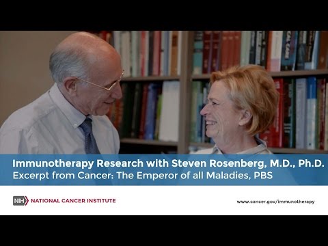 Immunotherapy Research with Steven Rosenberg, M.D., Ph.D.