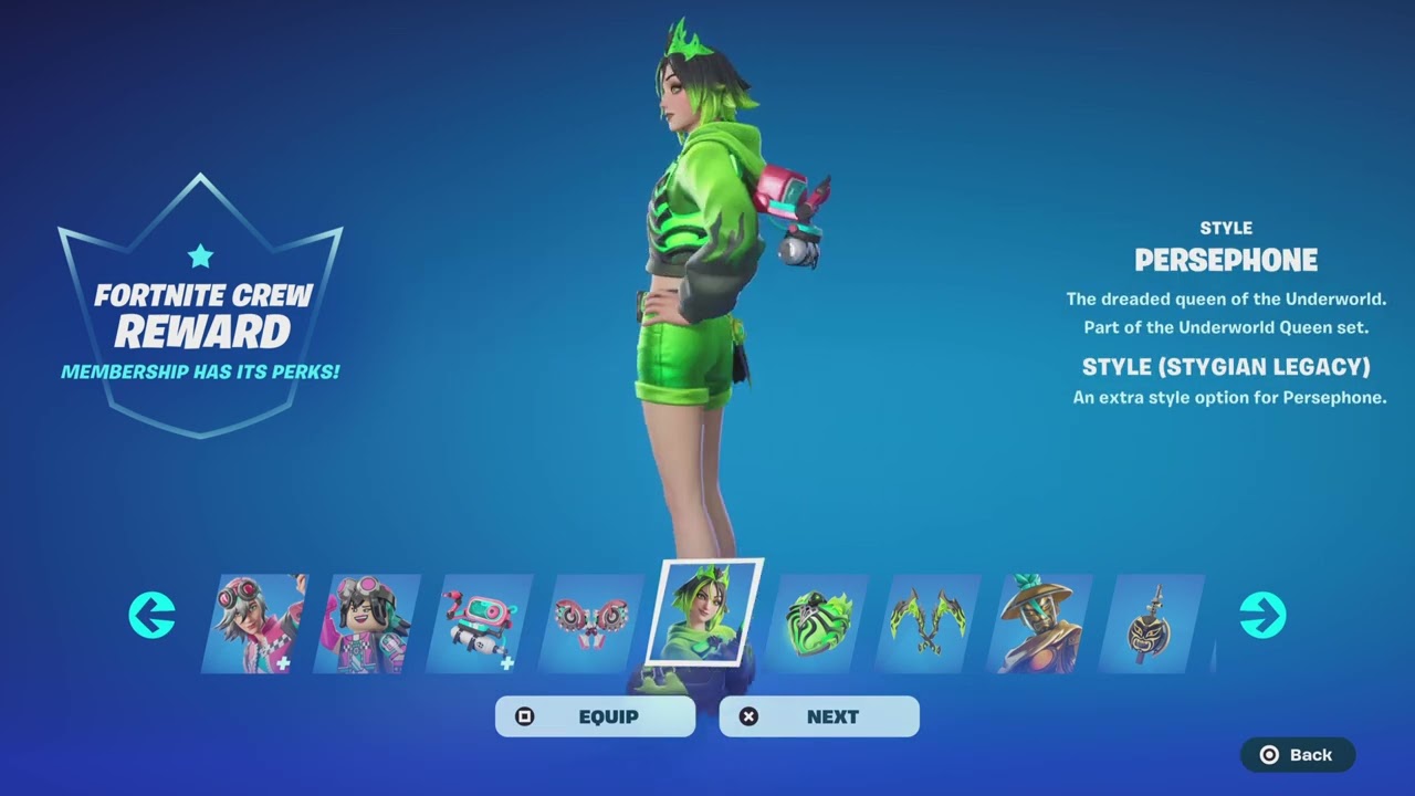 Fortnite august crew pack