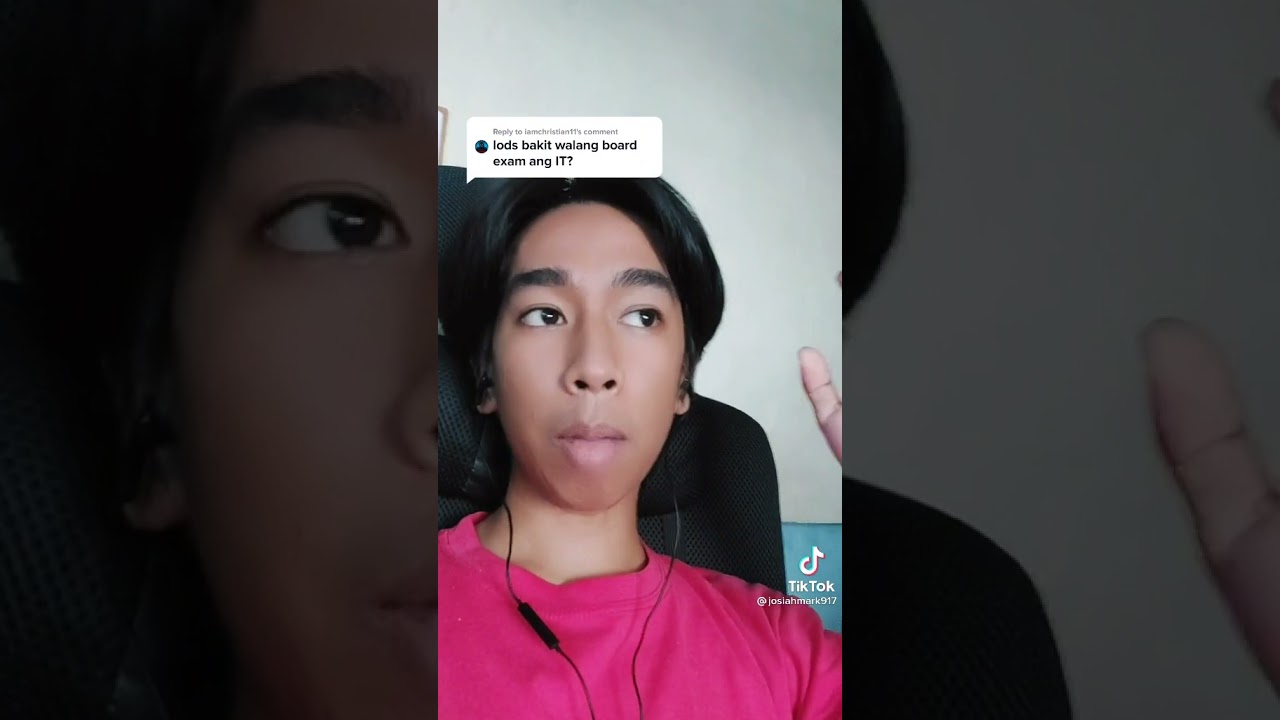 Bakit walang board exam ang IT course?