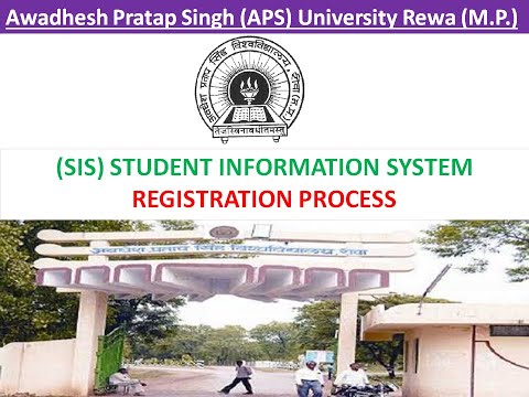 APSU Rewa SIS Raistration Process