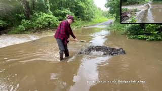 UNCLOGGING CULVERTS AFTER MASSIVE RAINFALL! 05/2026 NT#121