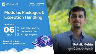 Modules, Packages and Exceptional handling in Python [Day 7]#Python #Free #Course