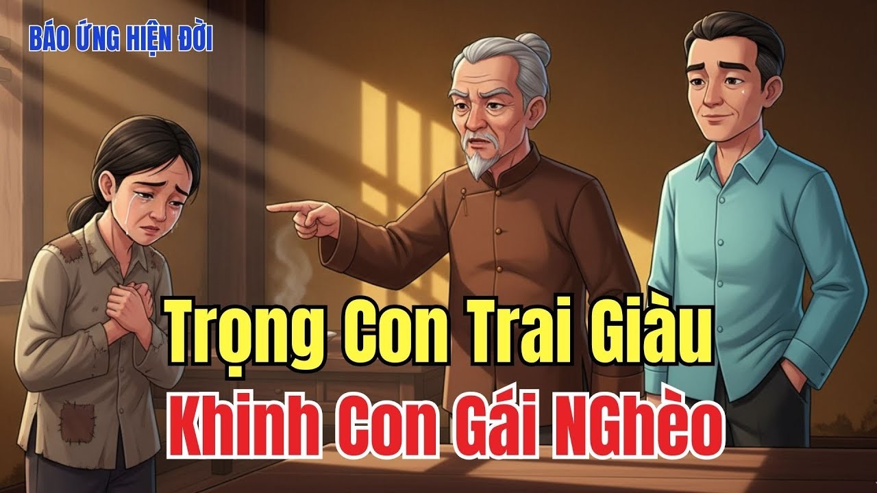 Nhân Quả Báo Ứng: Khinh Con Gái Nghèo, Trọng Con Trai  Giàu – Cái Kết Cay Đắng Tuổi Xế Chiều