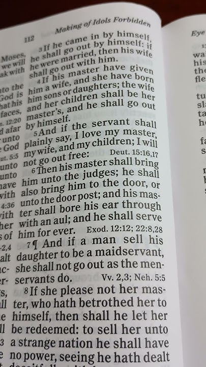 Exodus Chapter 21 Verse 5 8 bible biblereading bibleverse scripture exodus-chapter-21-verse-5-8-bible-biblereading-bibleverse-scripture