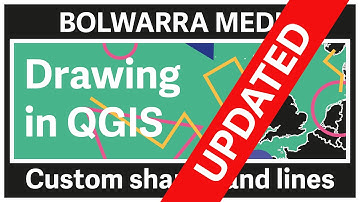How to draw a line or shape in QGIS 3 (UPDATED)