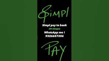Simpl pay later to bank | Simple pay to bank transfer | #simplpaylater #simplpaytobank2025 Simpl pay