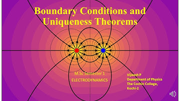 Boundary Conditions and Uniqueness Theorems
