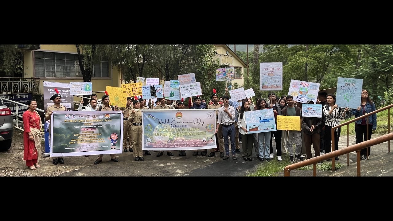 Awareness Program 6 : World Environment Day 2025 @ North-Eastern Hill University
