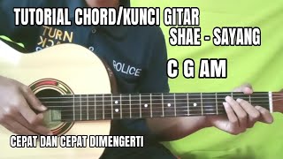 Guitar Chord Tutorial For Shae  Sayang  Easy To Understand For Beginners