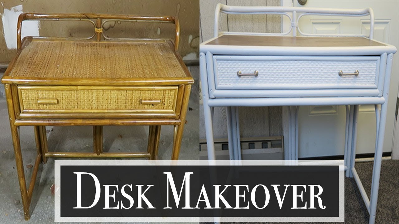 How To Update An Old Desk Diy Desk Update Painting Furniture