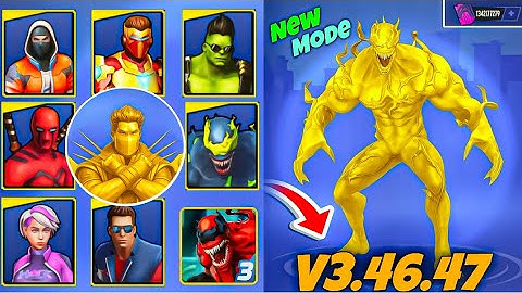 Spider Fighter 3 New Mode Apk || All Characters Unlocked & Unlimited Money (Offline)