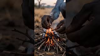 They Dig the Earth to Eat?! 🌿🔥 Hadza Tribe Wild Roots Cooking #africanfood