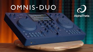 AlphaTheta | Omnis Duo | Portable all-in-one DJ system