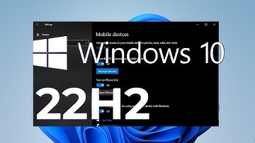 Windows 10 gets another Windows 11 Feature - KB5037849 adds New Mobile Devices in Settings