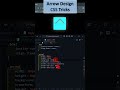 CSS Arrow Design | CSS tricks